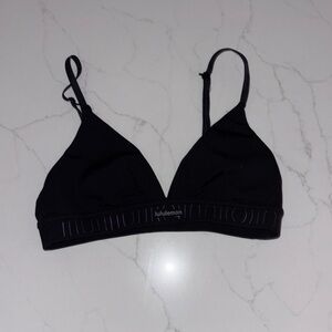 lululemon athletica Black License to Train Triangle Bra A/B Cup
